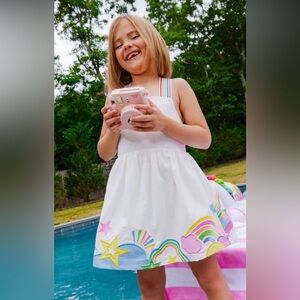 Lola and the Boys Rainbow Dress